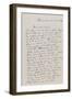Lettre autographe de Paul Jamot à Maurice Serullaz dimanche soir, 16 Octobre 1938 ; doubfeuillet-null-Framed Giclee Print