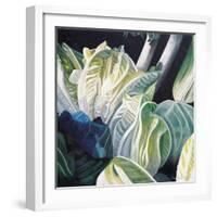 Lettuce and Leeks, 2002-Pedro Diego Alvarado-Framed Giclee Print