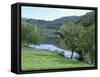 Lettuce Cultivation in Foreground, Near Port d'Acres, Midi-Pyrenees, France-Richard Ashworth-Framed Stretched Canvas