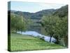 Lettuce Cultivation in Foreground, Near Port d'Acres, Midi-Pyrenees, France-Richard Ashworth-Stretched Canvas