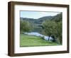 Lettuce Cultivation in Foreground, Near Port d'Acres, Midi-Pyrenees, France-Richard Ashworth-Framed Photographic Print