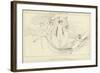 Leucothea Preserving Ulysses-John Flaxman-Framed Giclee Print