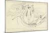 Leucothea Preserving Ulysses-John Flaxman-Mounted Giclee Print