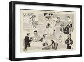 Leur Chocolat-null-Framed Giclee Print