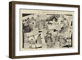 Leur Papier a Lettres-Jacques Onfray De Breville-Framed Giclee Print