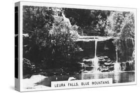 Leura Falls, Blue Mountains, Australia, 1928-null-Stretched Canvas