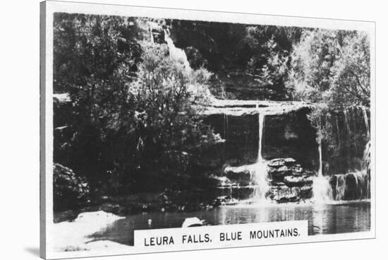 Leura Falls, Blue Mountains, Australia, 1928-null-Stretched Canvas