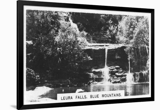 Leura Falls, Blue Mountains, Australia, 1928-null-Framed Giclee Print