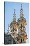 Leuven Stadhuis (City Hall) and buildings on Grote Markt, Leuven, Flemish Brabant, Flanders, Belgiu-Jason Langley-Stretched Canvas