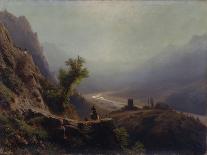 Mountain Landscape, 1868-Lev Felixovich Lagorio-Giclee Print