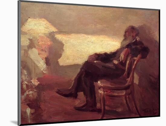 Lev Nikolaevich Tolstoy (1828-1910) 1901-Leonid Osipovic Pasternak-Mounted Giclee Print