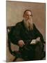 Lev Tolstoy (1828-1810) 1887-Ilya Efimovich Repin-Mounted Giclee Print