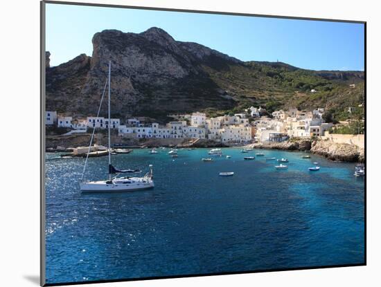 Levanzo, Egadi Island, Sicily, Italy, Mediterranean, Europe-Vincenzo Lombardo-Mounted Photographic Print