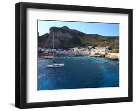 Levanzo, Egadi Island, Sicily, Italy, Mediterranean, Europe-Vincenzo Lombardo-Framed Photographic Print