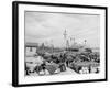 Levee, Foot of Canal St., New Orleans-null-Framed Photo
