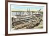 Levee Scene, Memphis, Tennessee-null-Framed Premium Giclee Print