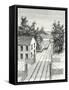 Level Crossing and Barrier-null-Framed Stretched Canvas