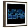 Level Up Black-Milli Villa-Framed Premium Giclee Print