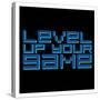 Level Up Black-Milli Villa-Stretched Canvas