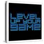 Level Up Black-Milli Villa-Stretched Canvas