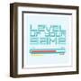 Level Up-Milli Villa-Framed Art Print