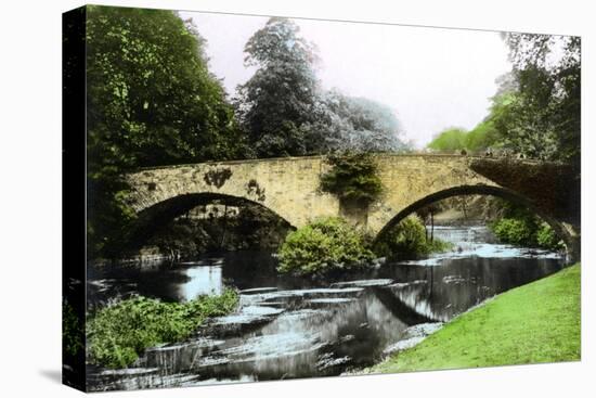 Leven's Bridge, Kendal, Cumbria, 1926-null-Stretched Canvas