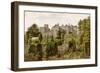 Levens Hall, Cumbria, an Elizabethan Mansion Famous for its Topiary Garden-null-Framed Art Print