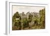 Levens Hall, Cumbria, an Elizabethan Mansion Famous for its Topiary Garden-null-Framed Art Print