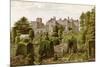 Levens Hall, Cumbria, an Elizabethan Mansion Famous for its Topiary Garden-null-Mounted Premium Giclee Print