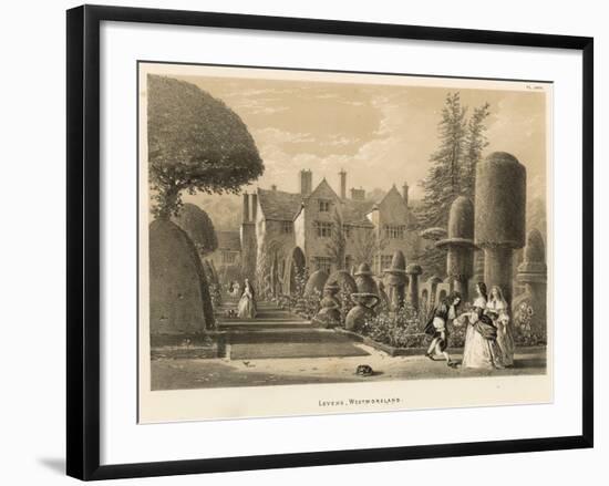 Levens, Westmoreland-Joseph Nash-Framed Giclee Print