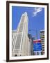 Leveque Tower and Road Signs, Columbus, Ohio, United States of America, North America-Richard Cummins-Framed Photographic Print