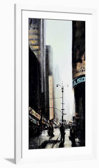 Lever du Jour, New York-Emmanuel Michel-Framed Art Print