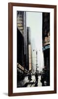 Lever du Jour, New York-Emmanuel Michel-Framed Art Print