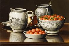 Tabletop Still Life with Fruit-Levi Wells Prentice-Framed Giclee Print