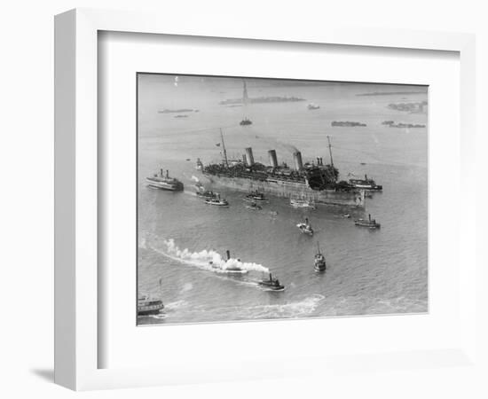 Leviathan Entering Harbor-null-Framed Photographic Print