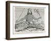 Leviathan-Abraham Bosse-Framed Art Print