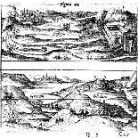 Surveying, from Levinus Hulsius Instrumentorum Mechanicorum, Frankfurt-Am-Main, 1605-Levinus Hulsius-Stretched Canvas