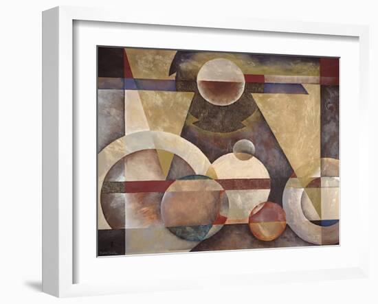 Levitating Sphere-Marlene Healey-Framed Giclee Print