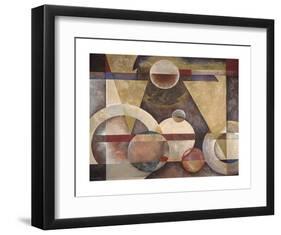 Levitating Sphere-Marlene Healey-Framed Art Print