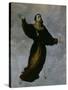 Levitation of St. Francis-Francisco de Zurbaran-Stretched Canvas