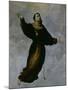 Levitation of St. Francis-Francisco de Zurbaran-Mounted Giclee Print