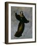 Levitation of St. Francis-Francisco de Zurbaran-Framed Premium Giclee Print