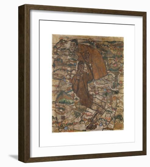 Levitation (The Blind II)-Egon Schiele-Framed Giclee Print