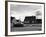 Levittown House and Nash Auto Belonging to Aircraft Worker Peggy Brown, Husband Ralph and Family-Walker Evans-Framed Photographic Print