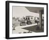 Levittown, N.Y. Corner Store across the Street from a Gas Station-null-Framed Photo