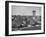 Levittown Water Tank Looming over Middle Class Homes in New Housing Development-Joe Scherschel-Framed Photographic Print