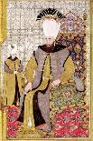 Sultan Ahmet III and the Heir to the Throne-Levni-Giclee Print