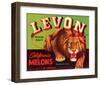 Levon Brand California Melons-null-Framed Art Print