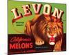 Levon Brand California Melons-null-Mounted Art Print