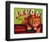 Levon Brand California Melons-null-Framed Art Print